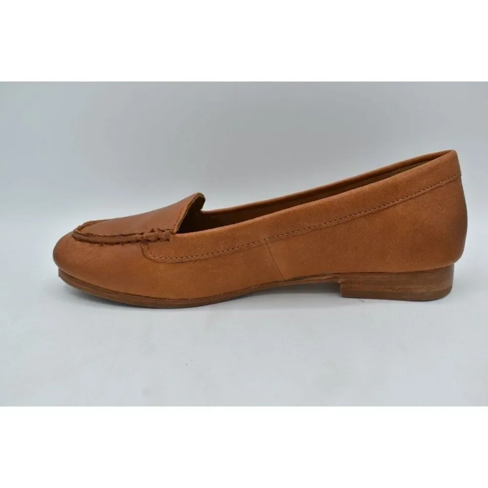Sofft Womans Size 10‎ Kambray Luggage Leather Slip On Loafers Shoes